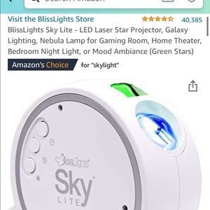 skylite blue and purple